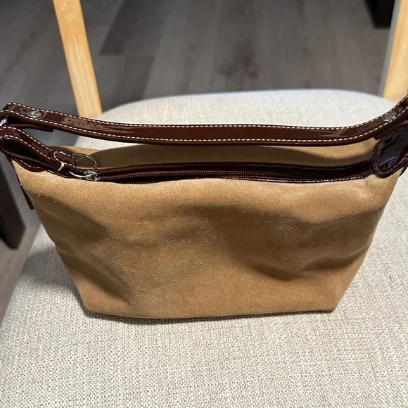 Coach Tan Suede Bag - Picture 2 of 10